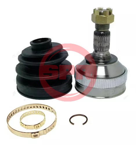 Homocinetica Peugeot 306 - 307 - 405 con ABS (estrías externas: 23 - estrías internas: 25) lado rueda